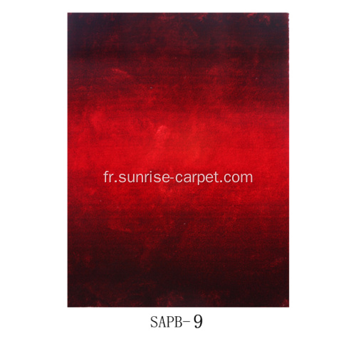 Tapis de soie Shaggy tapis progressifs